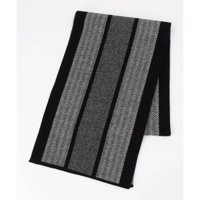 カシミヤブレンド パターンマフラー （94その他5）｜詳細画像