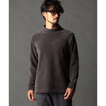 ニコルクラブフォーメン NICOLE CLUB FOR MEN モールバイヤス モックネックプルオーバー （29グレー）｜詳細画像