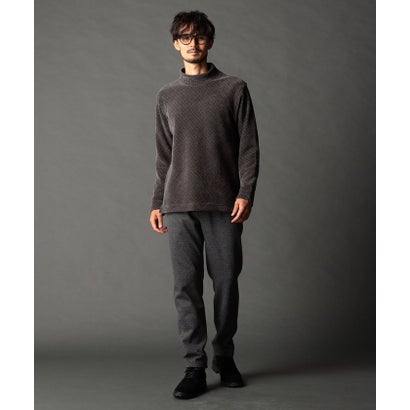 ニコルクラブフォーメン NICOLE CLUB FOR MEN モールバイヤス モックネックプルオーバー （29グレー）｜詳細画像