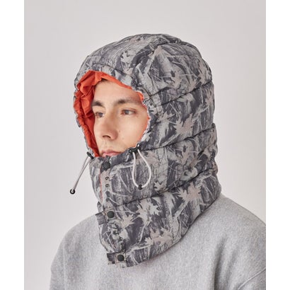 nine by four  WR INS PRINT HOOD WARMER / ナインバイフォー （CAMO (51)）｜詳細画像