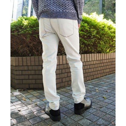 アラカルト裏起毛スリムストレートパンツ （60ブルー）｜詳細画像