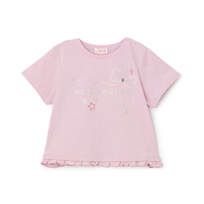 キラキラモチーフロゴ 半袖Tシャツ （オフ ホワイト）｜詳細画像