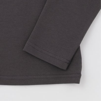 シャギーチェックシャツ＆長袖Tシャツセット （オフ ホワイト）｜詳細画像