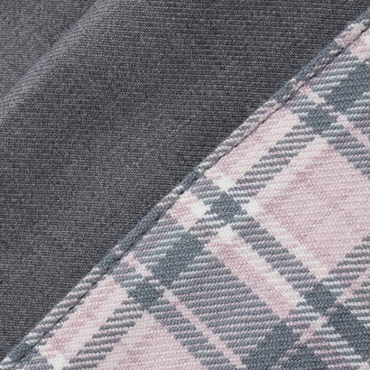 ☆彡切替ハートベルト チェックプリーツスカパン （ブルー）｜詳細画像