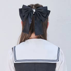 ビッグリボンバレッタ （黒）