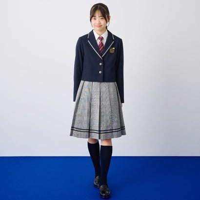 【卒服】【5点セット】パイピングジャケットコーデセット （紺）｜詳細画像