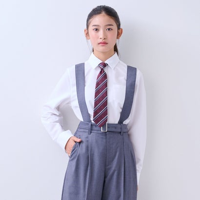 【卒服】【シワになりにくい】角襟シャツ （白）｜詳細画像