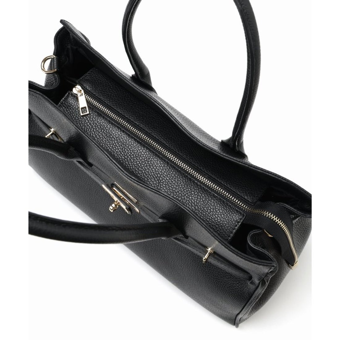 現行品 NOBLE MILOS/ミロス 金具付きショルダー ブラック NOBLE MILOS