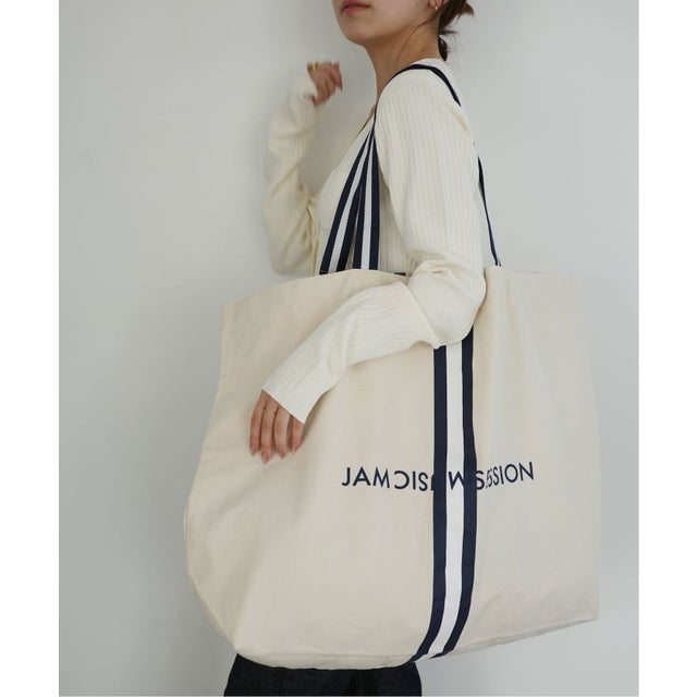 《BCS小倉＋WEB限定》N.Jam/エヌジャム トート Large （ナチュラル A）