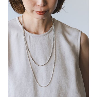 《WEB限定追加予約3》in mood/インムード MULTIBALL CHAIN-necklace （シルバー）｜詳細画像