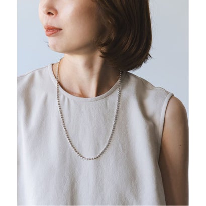 《WEB限定追加予約3》in mood/インムード MULTIBALL CHAIN-necklace （シルバー）｜詳細画像