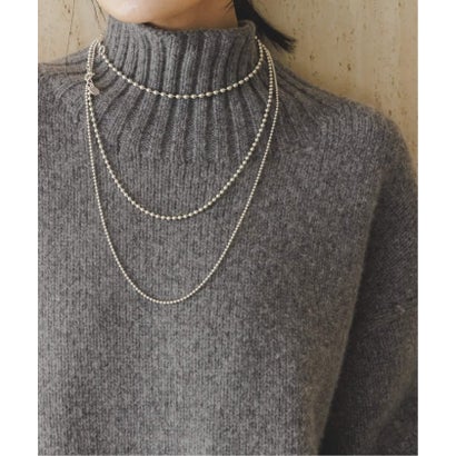 《WEB限定追加予約3》in mood/インムード MULTIBALL CHAIN-necklace （シルバー）｜詳細画像