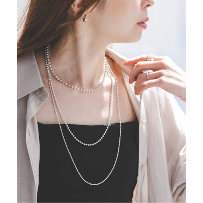 《WEB限定追加予約3》in mood/インムード MULTIBALL CHAIN-necklace （シルバー）｜詳細画像