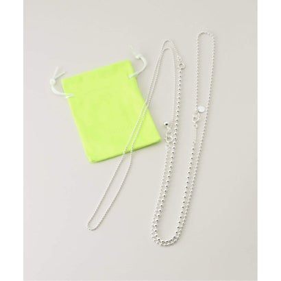 《WEB限定追加予約3》in mood/インムード MULTIBALL CHAIN-necklace （シルバー）｜詳細画像