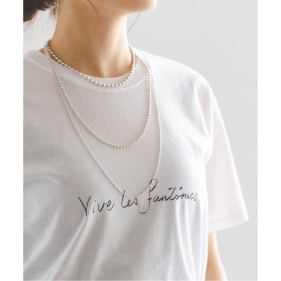 《WEB限定追加予約3》in mood/インムード MULTIBALL CHAIN-necklace （シルバー）｜詳細画像