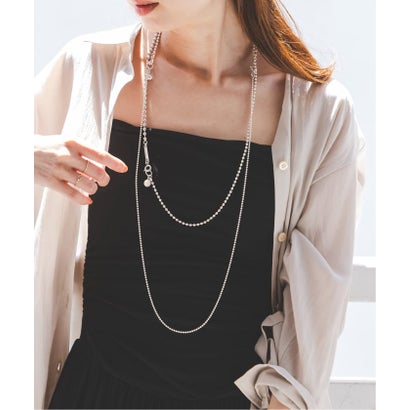 《WEB限定追加予約3》in mood/インムード MULTIBALL CHAIN-necklace （シルバー）｜詳細画像