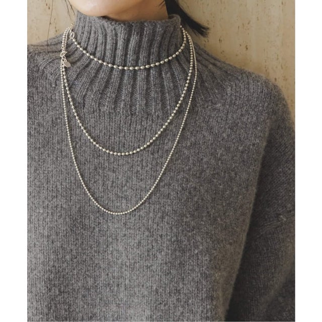 《WEB限定追加予約3》in mood/インムード MULTIBALL CHAIN-necklace （シルバー）