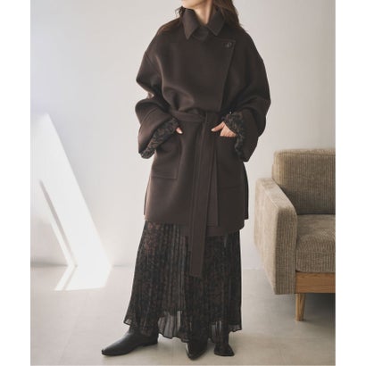 ノーブル NOBLE CLOSED/クローズド  Pleated skirt （ブラウン）｜詳細画像