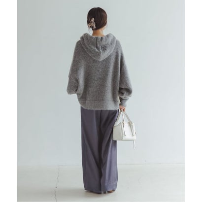 ノーブル NOBLE 《予約》CLOSED/クローズド Hoodie with bow tie （グレー）｜詳細画像