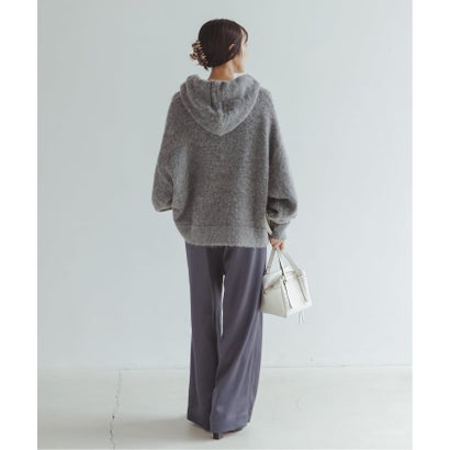 ノーブル NOBLE 《予約》CLOSED/クローズド Hoodie with bow tie （グレー）｜詳細画像