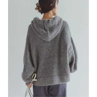 ノーブル NOBLE 《予約》CLOSED/クローズド Hoodie with bow tie （グレー）｜詳細画像