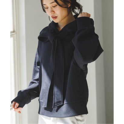 ノーブル NOBLE 《予約》CLOSED/クローズド Bowtie Hoodie （ネイビー）｜詳細画像