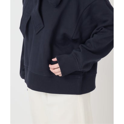 ノーブル NOBLE 《予約》CLOSED/クローズド Bowtie Hoodie （ネイビー）｜詳細画像