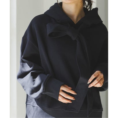 ノーブル NOBLE 《予約》CLOSED/クローズド Bowtie Hoodie （ネイビー）｜詳細画像