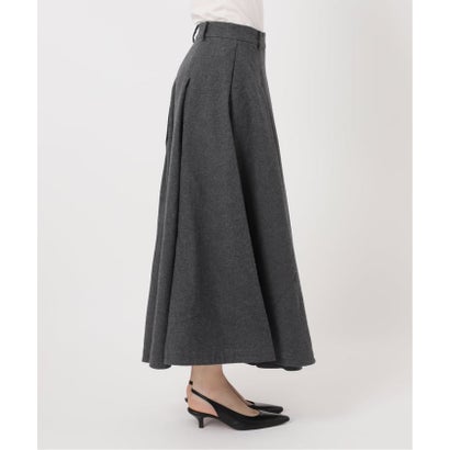 BY MALENE BIRGER/バイマレーネビルガー FLANNEL SK （グレー）｜詳細画像