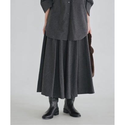 BY MALENE BIRGER/バイマレーネビルガー FLANNEL SK （グレー）｜詳細画像