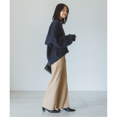 《予約・NOBLE別注》TRICOTS JEAN MARC/トリコットジーンマルク フーディーニット（ネイビー）｜詳細画像