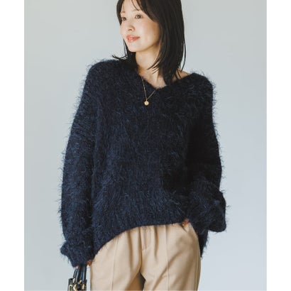《予約・NOBLE別注》TRICOTS JEAN MARC/トリコットジーンマルク フーディーニット（ベージュ）｜詳細画像