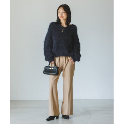 《予約・NOBLE別注》TRICOTS JEAN MARC/トリコットジーンマルク フーディーニット（ベージュ）｜詳細画像