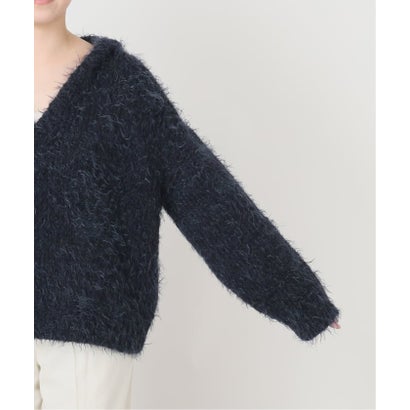 《予約・NOBLE別注》TRICOTS JEAN MARC/トリコットジーンマルク フーディーニット（ベージュ）｜詳細画像