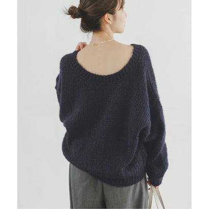 《WEB限定追加予約・別注》TRICOTS JEAN MARC 2WAYボリュームニット （ホワイト）｜詳細画像