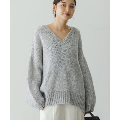 《WEB限定追加予約・別注》TRICOTS JEAN MARC 2WAYボリュームニット （ホワイト）｜詳細画像