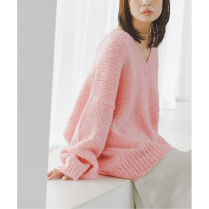 《WEB限定追加予約・別注》TRICOTS JEAN MARC 2WAYボリュームニット （ホワイト）｜詳細画像