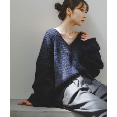 《WEB限定追加予約・別注》TRICOTS JEAN MARC 2WAYボリュームニット （ホワイト）｜詳細画像