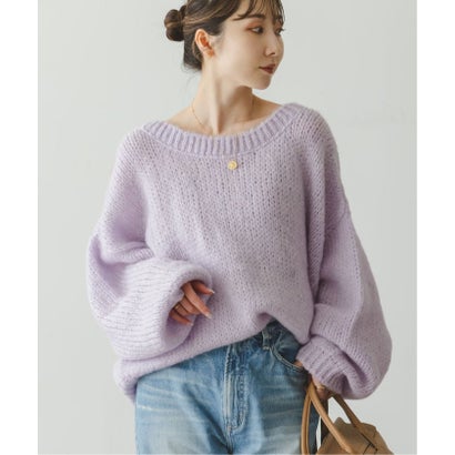 《WEB限定追加予約・別注》TRICOTS JEAN MARC 2WAYボリュームニット （ピンク）｜詳細画像