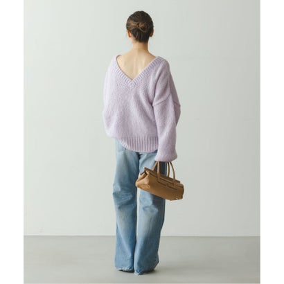 《WEB限定追加予約・別注》TRICOTS JEAN MARC 2WAYボリュームニット （ピンク）｜詳細画像
