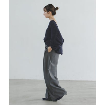 《WEB限定追加予約・別注》TRICOTS JEAN MARC 2WAYボリュームニット （ネイビー）｜詳細画像
