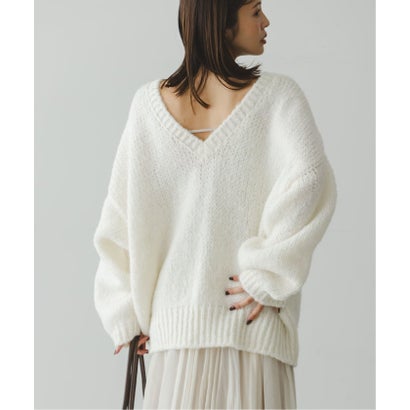 《WEB限定追加予約・別注》TRICOTS JEAN MARC 2WAYボリュームニット （ネイビー）｜詳細画像