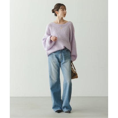 《WEB限定追加予約・別注》TRICOTS JEAN MARC 2WAYボリュームニット （ネイビー）｜詳細画像
