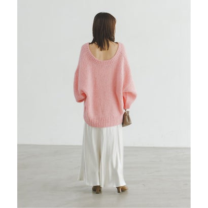 《WEB限定追加予約・別注》TRICOTS JEAN MARC 2WAYボリュームニット （パープル）｜詳細画像