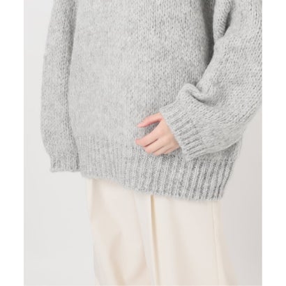 《WEB限定追加予約・別注》TRICOTS JEAN MARC 2WAYボリュームニット （パープル）｜詳細画像