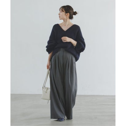 《WEB限定追加予約・別注》TRICOTS JEAN MARC 2WAYボリュームニット （グレー）｜詳細画像