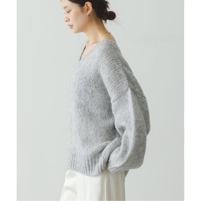 《WEB限定追加予約・別注》TRICOTS JEAN MARC 2WAYボリュームニット （グレー）｜詳細画像