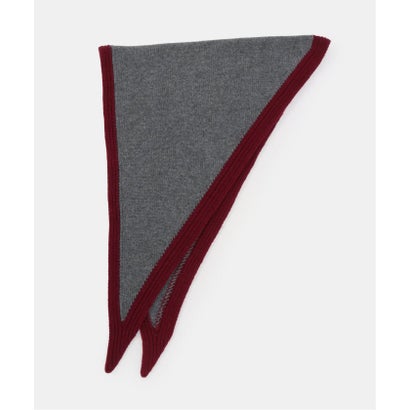 WILLIAM BRUNTON/ウィリアム ブラントン TRIANGLE SCARF （グレー）｜詳細画像