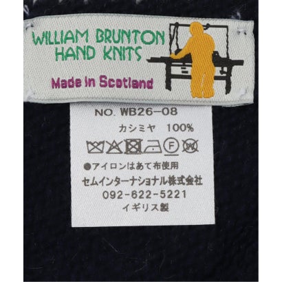 WILLIAM BRUNTON/ウィリアム ブラントン TRIANGLE SCARF （グレー）｜詳細画像