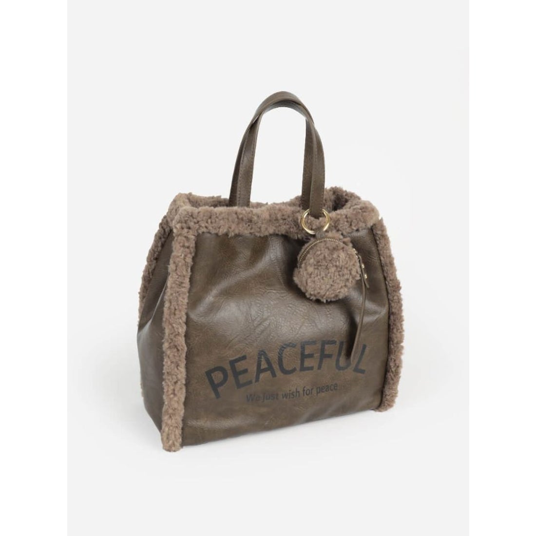 ヌエール nouer PECHINCHAR PEACEFULトートバッグ （ブラウン） -靴 